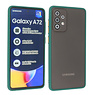 BAOHU Samsung Galaxy A72 & Galaxy A72 5G Hoesje Hard Case Backcover Telefoonhoesje Donker Groen