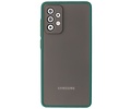 Samsung Galaxy A72 & Galaxy A72 5G Hoesje Hard Case Backcover Telefoonhoesje Donker Groen