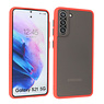 BAOHU Samsung Galaxy S21 Hoesje Hard Case Backcover Telefoonhoesje Rood