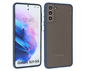 BAOHU Hoesje Geschikt voor de Samsung Galaxy S21 Plus - Hard Case Backcover Telefoonhoesje - Blauw