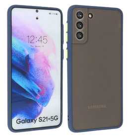 BAOHU Samsung Galaxy S21 Plus Hoesje Hard Case Backcover Telefoonhoesje Blauw