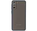 BAOHU Hoesje Geschikt voor de Samsung Galaxy S21 Plus - Hard Case Backcover Telefoonhoesje - Blauw
