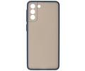 BAOHU Hoesje Geschikt voor de Samsung Galaxy S21 Plus - Hard Case Backcover Telefoonhoesje - Blauw