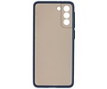 BAOHU Hoesje Geschikt voor de Samsung Galaxy S21 Plus - Hard Case Backcover Telefoonhoesje - Blauw