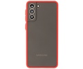 Samsung Galaxy S21 Plus Hoesje Hard Case Backcover Telefoonhoesje Rood