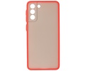 Samsung Galaxy S21 Plus Hoesje Hard Case Backcover Telefoonhoesje Rood