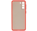 Samsung Galaxy S21 Plus Hoesje Hard Case Backcover Telefoonhoesje Rood