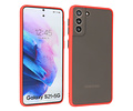 BAOHU Hoesje Geschikt voor de Samsung Galaxy S21 Plus - Hard Case Backcover Telefoonhoesje - Rood