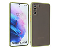 Samsung Galaxy S21 Plus Hoesje Hard Case Backcover Telefoonhoesje Groen