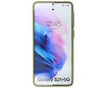 BAOHU Hoesje Geschikt voor de Samsung Galaxy S21 Plus - Hard Case Backcover Telefoonhoesje - Groen