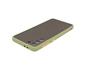 BAOHU Hoesje Geschikt voor de Samsung Galaxy S21 Plus - Hard Case Backcover Telefoonhoesje - Groen