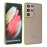 BAOHU Samsung Galaxy S21 Ultra Hoesje Hard Case Backcover Telefoonhoesje Groen