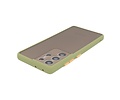 BAOHU Hoesje Geschikt voor de Samsung Galaxy S21 Ultra - Hard Case Backcover Telefoonhoesje - Groen