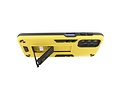 BAOHU Hoesje met Magnetic Stand Hard Case Geschikt voor de Samsung Galaxy A32 5G - Stand Shockproof Telefoonhoesje - Grip Stand Back Cover - Geel