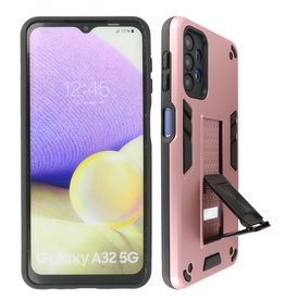 Stand Hardcase Backcover Samsung Galaxy A32 5G Roze