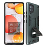 BAOHU Stand Hardcase Backcover Samsung Galaxy A42 5G Donker Groen