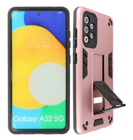 BAOHU Stand Hardcase Backcover Samsung Galaxy A52 5G Roze