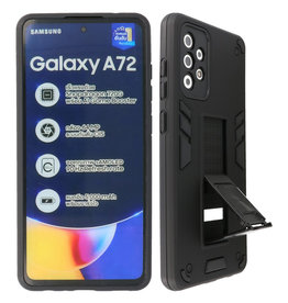BAOHU Stand Hardcase Backcover Samsung Galaxy A72 5G Zwart