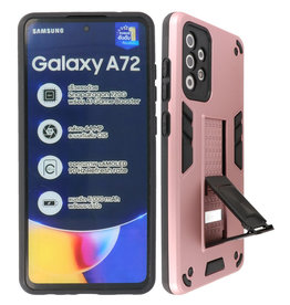 BAOHU Stand Hardcase Backcover Samsung Galaxy A72 5G Roze