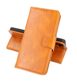 BAOHU Zakelijke Book Case Telefoonhoesje Nokia G10 - G20 Bruin