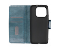 Zakelijke Book Case Telefoonhoesje - Portemonnee Hoesje - Pasjeshouder Wallet Case - Geschikt voor XiaoMi Mi 11 Pro - Blauw