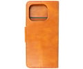 BAOHU Zakelijke Book Case Telefoonhoesje - Portemonnee Hoesje - Pasjeshouder Wallet Case - Geschikt voor XiaoMi Mi 11 Pro - Bruin