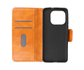BAOHU Zakelijke Book Case Telefoonhoesje - Portemonnee Hoesje - Pasjeshouder Wallet Case - Geschikt voor XiaoMi Mi 11 Pro - Bruin