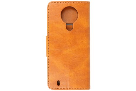 BAOHU Zakelijke Book Case Telefoonhoesje - Portemonnee Hoesje - Pasjeshouder Wallet Case - Geschikt voor Nokia 1.4 - Bruin