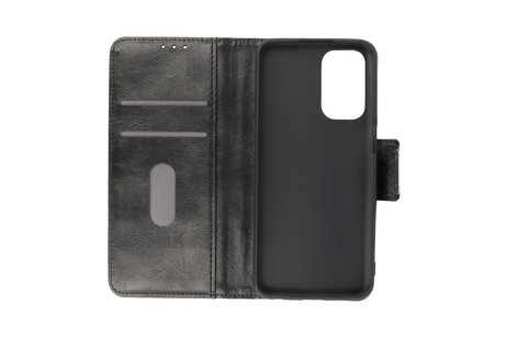BAOHU Zakelijke Book Case Telefoonhoesje - Portemonnee Hoesje - Pasjeshouder Wallet Case - Geschikt voor Oppo Reno 5 5G - Oppo Find X3 Lite - Zwart