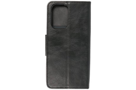 BAOHU Zakelijke Book Case Telefoonhoesje - Portemonnee Hoesje - Pasjeshouder Wallet Case - Geschikt voor Oppo Reno 5 Z - Oppo A94 5G - F19 Pro Plus 5G - Zwart