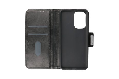BAOHU Zakelijke Book Case Telefoonhoesje - Portemonnee Hoesje - Pasjeshouder Wallet Case - Geschikt voor Oppo Reno 5 Z - Oppo A94 5G - F19 Pro Plus 5G - Zwart
