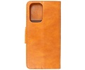 BAOHU Zakelijke Book Case Telefoonhoesje - Portemonnee Hoesje - Pasjeshouder Wallet Case - Geschikt voor Oppo Reno 5 Z - Oppo A94 5G - F19 Pro Plus 5G - Bruin