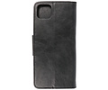 BAOHU Zakelijke Book Case Telefoonhoesje Geschikt voor de Samsung Galaxy A22 5G - Portemonnee Hoesje - Pasjeshouder Wallet Case - Zwart