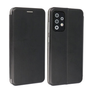 Slim Folio Case - Book Case Telefoonhoesje - Folio Flip Hoesje - Geschikt voor Samsung Galaxy A72 / 5G - Zwart