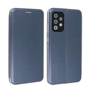 Slim Folio Case - Book Case Telefoonhoesje - Folio Flip Hoesje - Geschikt voor Samsung Galaxy A72 / 5G - Navy