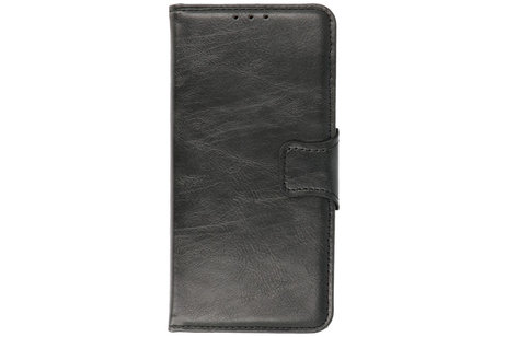 Zakelijke Book Case Telefoonhoesje - Portemonnee Hoesje - Pasjeshouder Wallet Case - Geschikt voor Motorola Moto G50 - Zwart