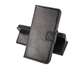 BAOHU Zakelijke Book Case Telefoonhoesje - Portemonnee Hoesje - Pasjeshouder Wallet Case - Geschikt voor Motorola Moto G100 - Zwart