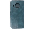 BAOHU Zakelijke Book Case Telefoonhoesje - Portemonnee Hoesje - Pasjeshouder Wallet Case - Geschikt voor Nokia X10 - Nokia X20 - -Blauw