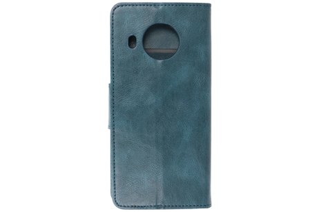 BAOHU Zakelijke Book Case Telefoonhoesje - Portemonnee Hoesje - Pasjeshouder Wallet Case - Geschikt voor Nokia X10 - Nokia X20 - -Blauw