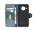 BAOHU Zakelijke Book Case Telefoonhoesje - Portemonnee Hoesje - Pasjeshouder Wallet Case - Geschikt voor Nokia X10 - Nokia X20 - -Blauw