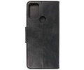 Zakelijke Book Case Telefoonhoesje - Portemonnee Hoesje - Pasjeshouder Wallet Case - Geschikt voor Motorola Moto G50 - Zwart