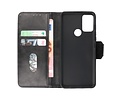 BAOHU Zakelijke Book Case Telefoonhoesje - Portemonnee Hoesje - Pasjeshouder Wallet Case - Geschikt voor Motorola Moto G50 - Zwart