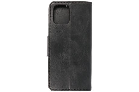 BAOHU Zakelijke Book Case Telefoonhoesje - Portemonnee Hoesje - Pasjeshouder Wallet Case - Geschikt voor Motorola Moto G100 - Zwart
