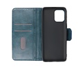 BAOHU Zakelijke Book Case Telefoonhoesje - Portemonnee Hoesje - Pasjeshouder Wallet Case - Geschikt voor Motorola Moto G100 - Blauw