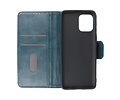 Zakelijke Book Case Telefoonhoesje - Portemonnee Hoesje - Pasjeshouder Wallet Case - Geschikt voor Motorola Moto G100 - Blauw