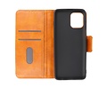 BAOHU Zakelijke Book Case Telefoonhoesje - Portemonnee Hoesje - Pasjeshouder Wallet Case - Geschikt voor Motorola Moto G100 - Bruin