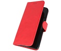 Samsung Galaxy A22 5G Hoesje Kaarthouder Book Case Telefoonhoesje Rood