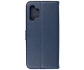 Samsung Galaxy A32 4G Hoesje Kaarthouder Book Case Telefoonhoesje Navy