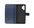 Samsung Galaxy A32 4G Hoesje Kaarthouder Book Case Telefoonhoesje Navy