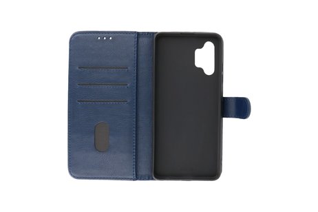 Samsung Galaxy A32 4G Hoesje Kaarthouder Book Case Telefoonhoesje Navy